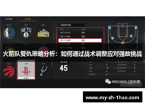 火箭队复仇策略分析:如何通过战术调整应对强敌挑战 火箭队复仇策略分析:如何通过战术调整应对强敌挑战