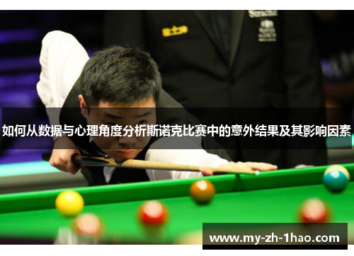 如何从数据与心理角度分析斯诺克比赛中的意外结果及其影响因素